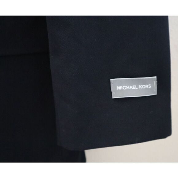 Michael Kors 4900133259 Men's Sz 44R Navy Classic-Fit Stretch Solid Blazers - Picture 5 of 12